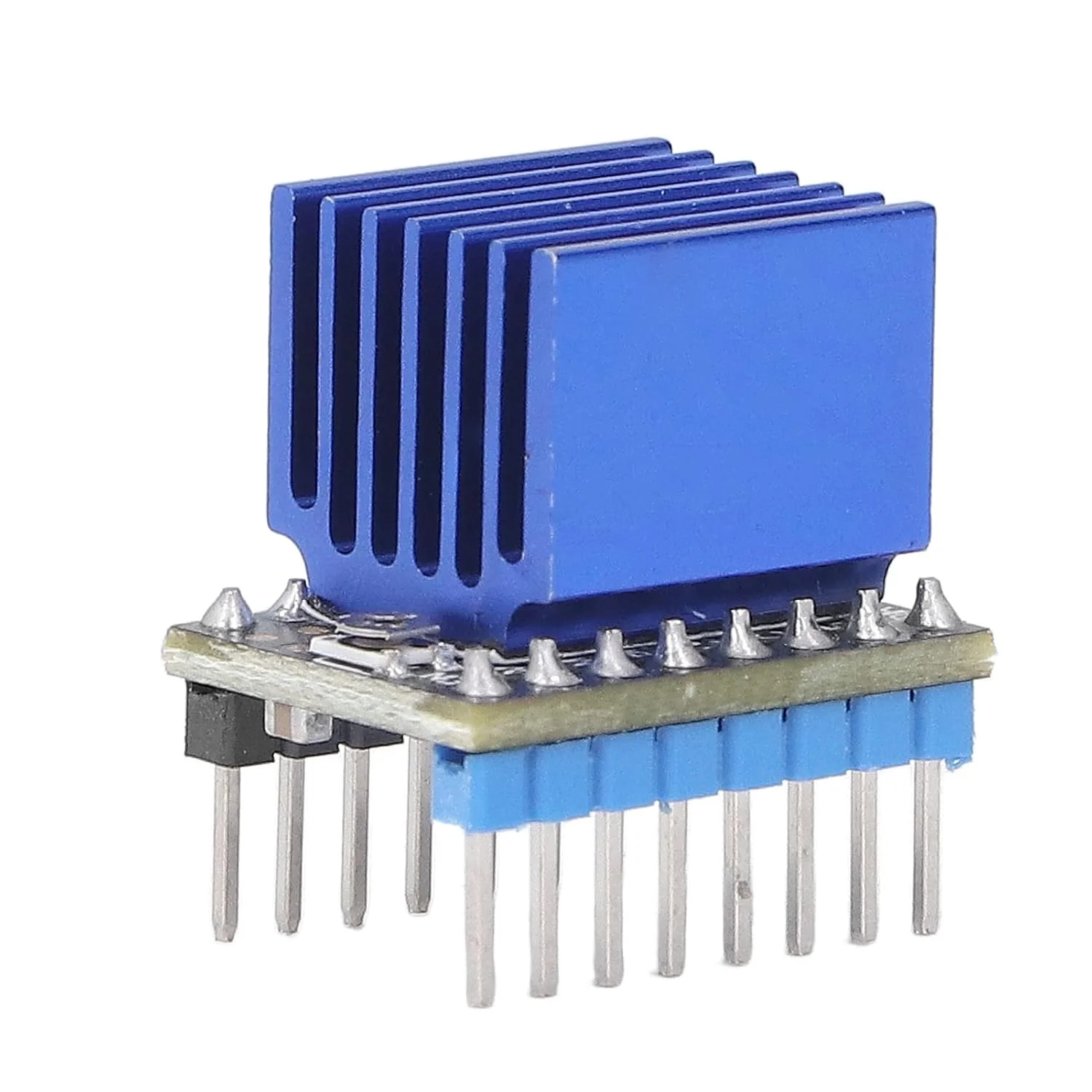 ماژول درایور موتور پله ای، تراشه درایور موتور پله ای دو فاز، استفاده مستقیم از کانکتور قابل انباشت، 1.4 آمپر 2 آمپر 4.75 ولت 36 ولت 256 زیربخش مناسب برای Tmc2100 A4988 Drv8825 Lv8729