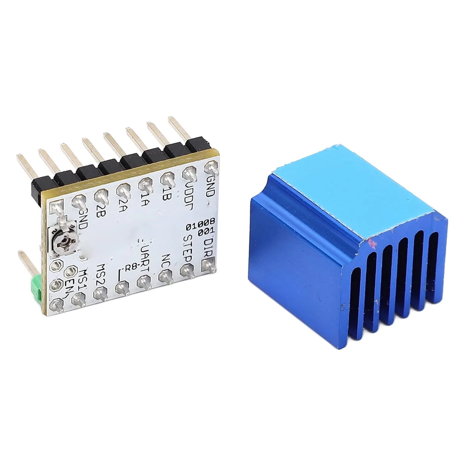 درایور موتور پله ای، درایور پله ای عملکرد قابل اعتماد مینی فوق العاده بی صدا اتلاف سریع گرما 5-36 ولت برای چاپگر سه بعدی