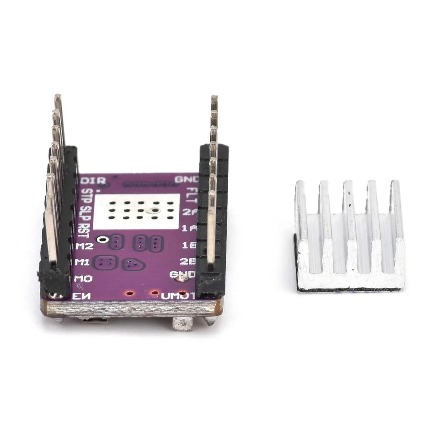 ماژول درایور موتور پله ای با هیت سینک برای پرینتر سه بعدی Reprap CNC یا رباتیک DRV8825 DC 8.2-45 ولت