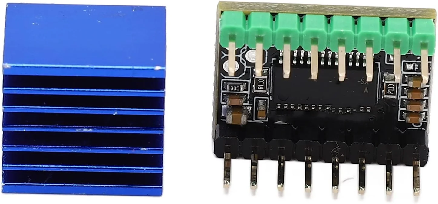 ماژول درایور موتور پله ای MKS بی صدا با هیت سینک برای پرینتر سه بعدی، برد درایور مینی