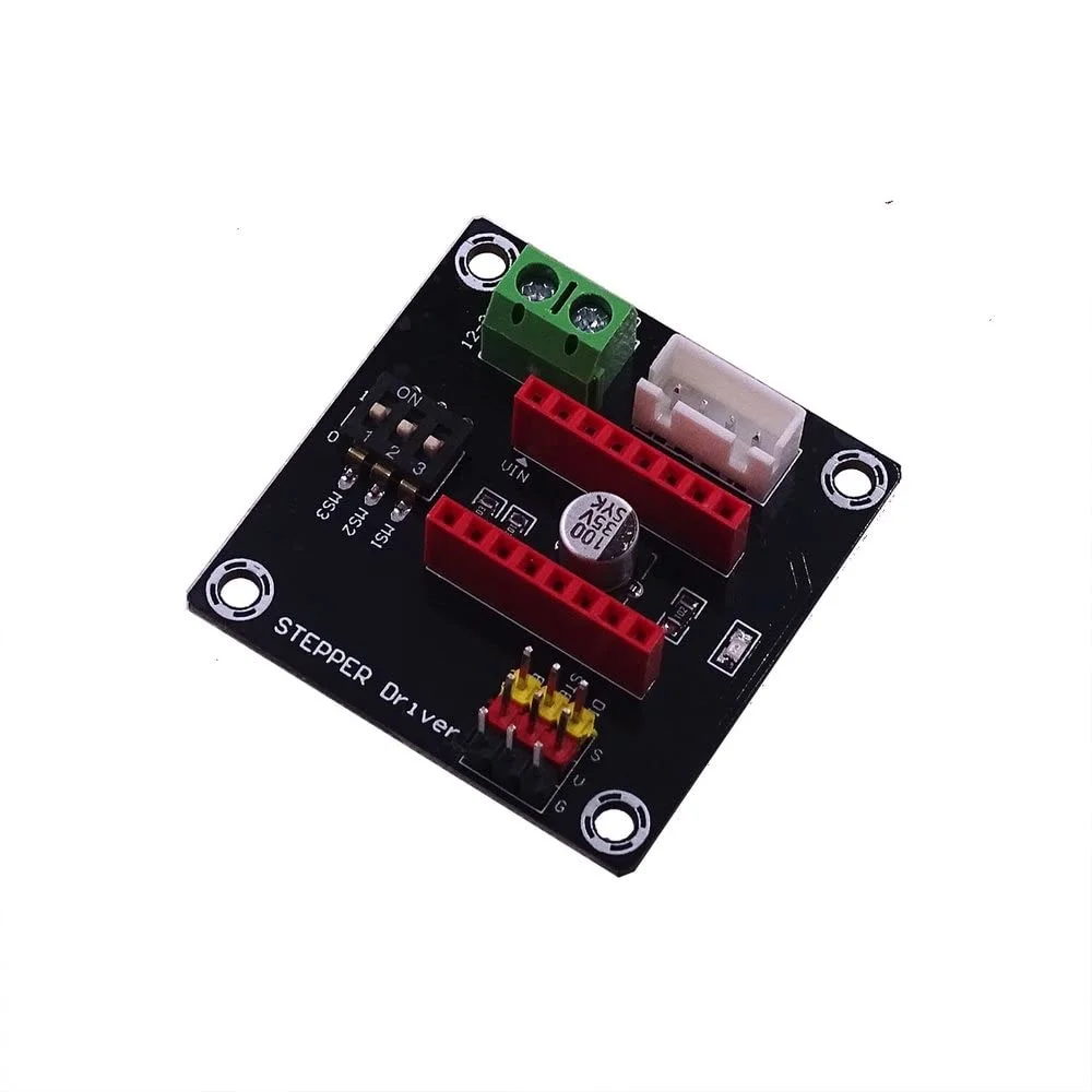 برد توسعه درایور موتور پله ای 42 مدل DRV8825 A4988، ماژول شیلد کنترل پرینتر سه بعدی برای آردوینو UNO R3 Ramps1.4، کیت DIY