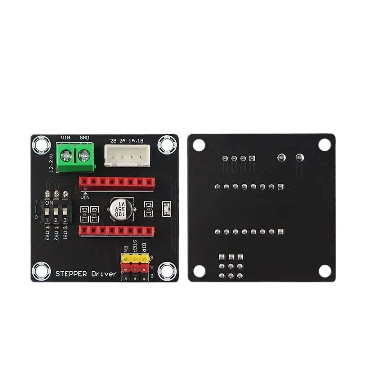 برد توسعه درایور موتور پله ای 42 DRV8825 A4988 ماژول شیلد کنترل پرینتر سه بعدی برای Arduieno 3 Ramps1.4 کیت DIY جدید با کیفیت بالا برای سال 2025