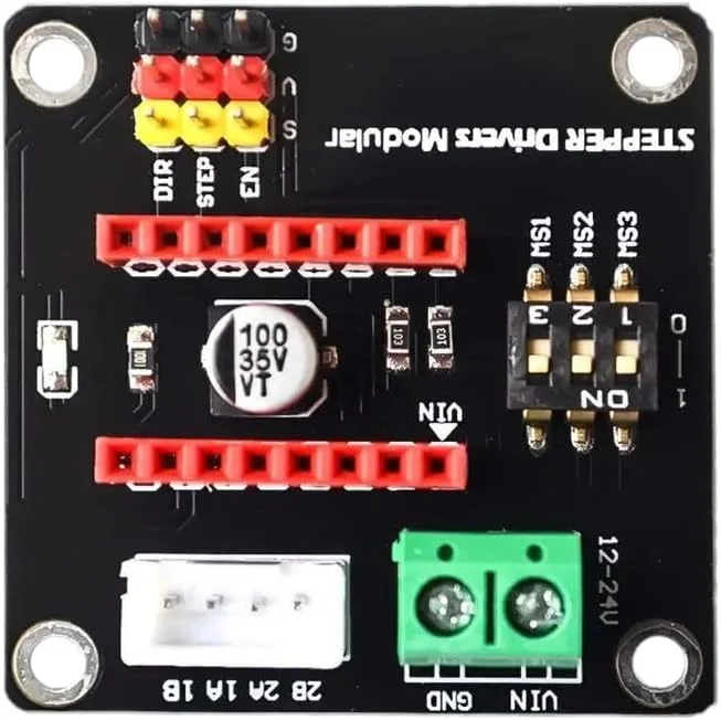 برد توسعه درایور موتور پله ای 42 DRV8825 A4988 ماژول شیلد کنترل پرینتر سه بعدی برای Arduieno UNO R3 Ramps1.4 کیت DIY یک محصول جدید با کیفیت بالا برای سال 2025