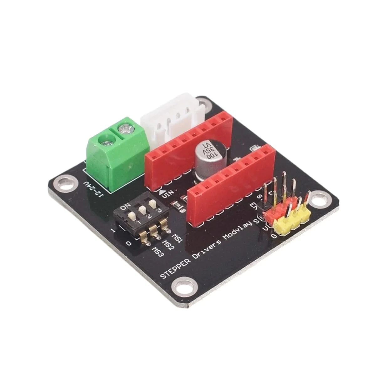 برد توسعه درایور موتور پله‌ای 42 DRV8825 A4988 ماژول شیلد کنترل پرینتر سه بعدی برای Arduieno UNO R3 Ramps1.4 کیت DIY جدید با کیفیت بالا برای سال 2025