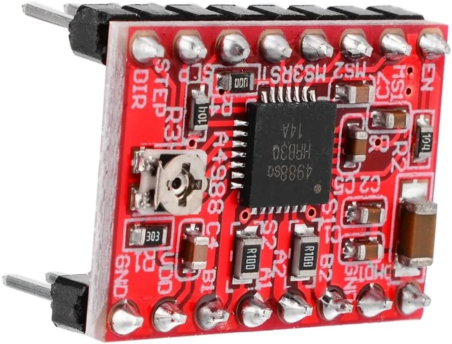 Davitu ماژول درایور موتور پله ای - 5 عدد ماژول درایور موتور پله ای A4988 پرینتر سه بعدی Polulu StepStick RAMPS RepRap