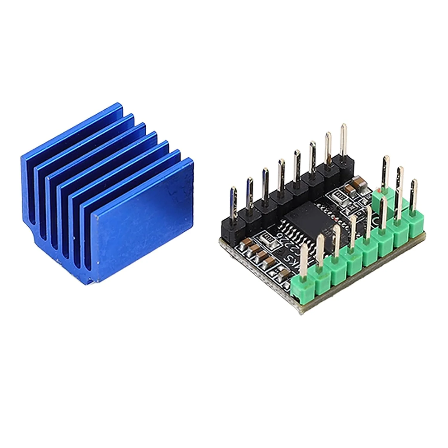 ماژول درایور موتور پله ای، کنترلر موتور پله ای 256 میکرو استپ با نویز کم به همراه هیت سینک برای استفاده با MKS SGEN L