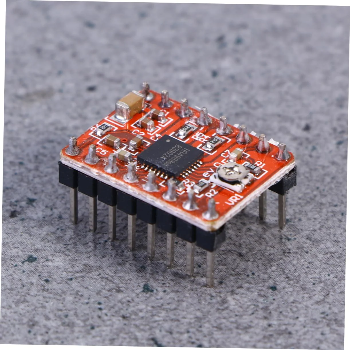 ماژول درایور موتور پله ای A4988 سه تکه با هیت سینک برای پرینترهای سه بعدی و دستگاه های حکاکی، ارتقاء موتور پله ای برای Pololu و Reprap