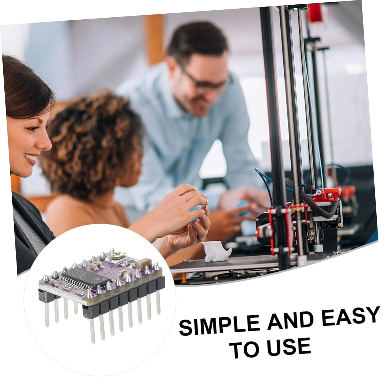 ماژول درایور با هیت سینک بهینه شده برای عملکرد پرینتر سه بعدی سازگار با 1.4