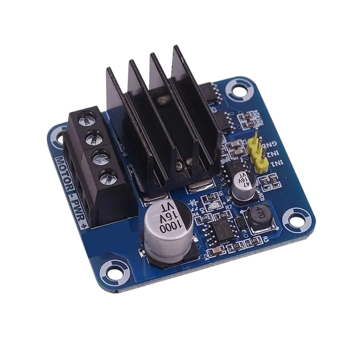 ماژول درایور موتور IBT-4، خنک کننده نیمه هادی 50 آمپر، کم هزینه و با عملکرد بالا، مدل جدید 2025 با کیفیت عالی