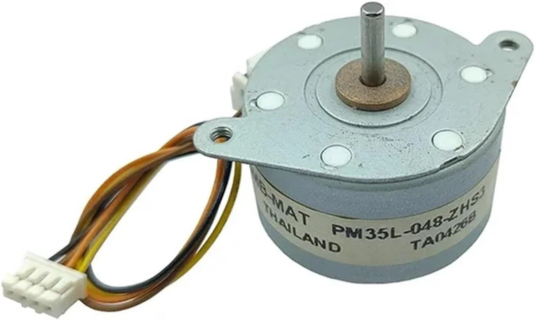 استارتر الکترونیکی استپر 7.5 درجه 35 میلی متری 2 فاز 4 سیم شفت 3 میلی متری 13T 0.6 ماژول CNC/ پرینتر سه بعدی/ رباتیک B