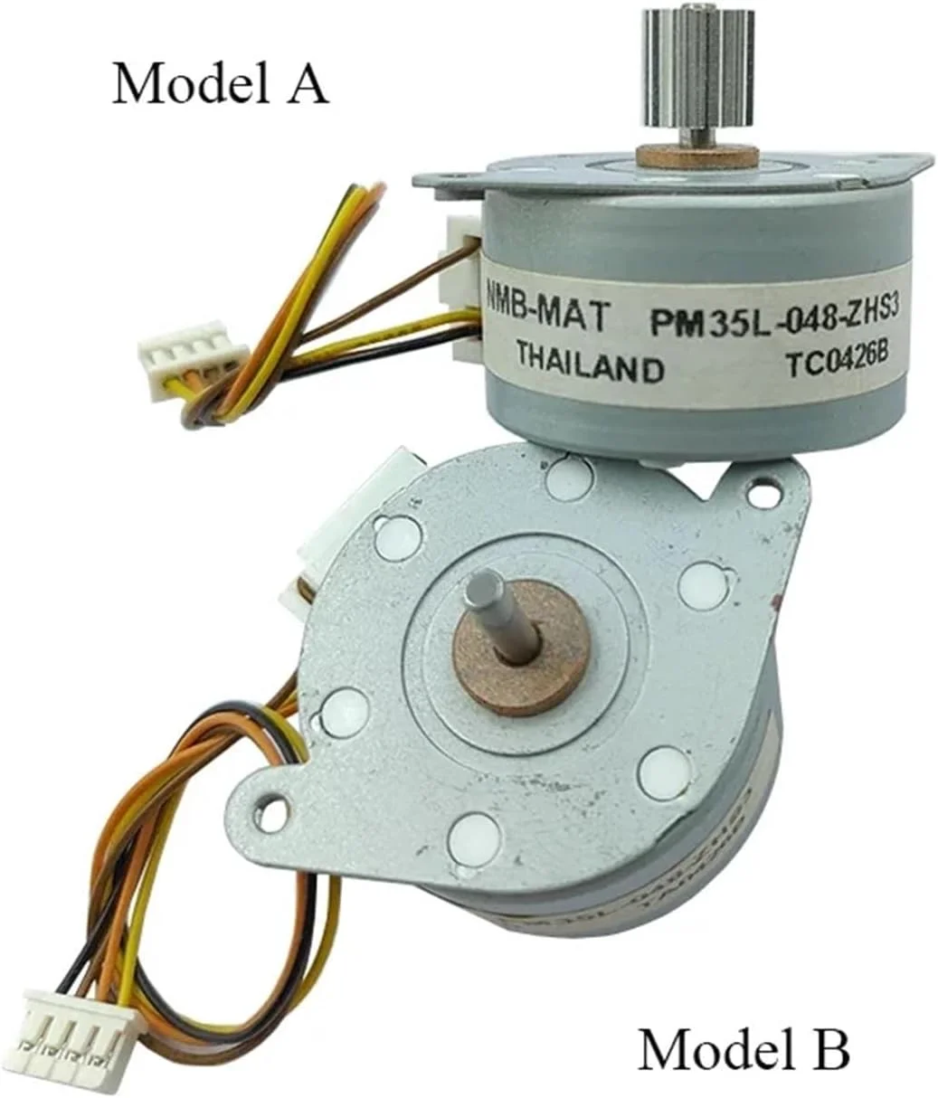استارتر الکترونیکی استپر 7.5 درجه 35 میلی متری 2 فاز 4 سیم شفت 3 میلی متری 13T 0.6 ماژول CNC/ پرینتر سه بعدی/ رباتیک B