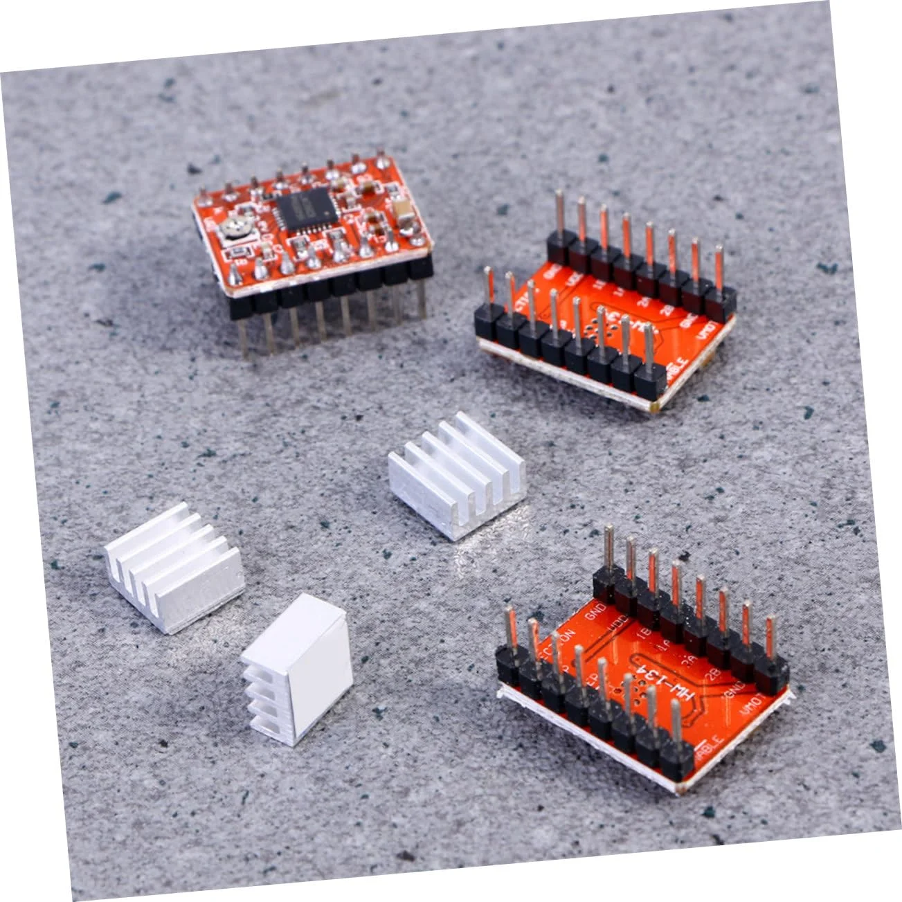 5 عدد ماژول درایور موتور پله ای، ماژول درایور موتور چاپگر، حفاظت در برابر دمای بیش از حد، وضوح پله 5 عدد ماژول درایور موتور پله ای، ماژول درایور موتور چاپگر، حفاظت در برابر دمای بیش از حد، وضوح پله