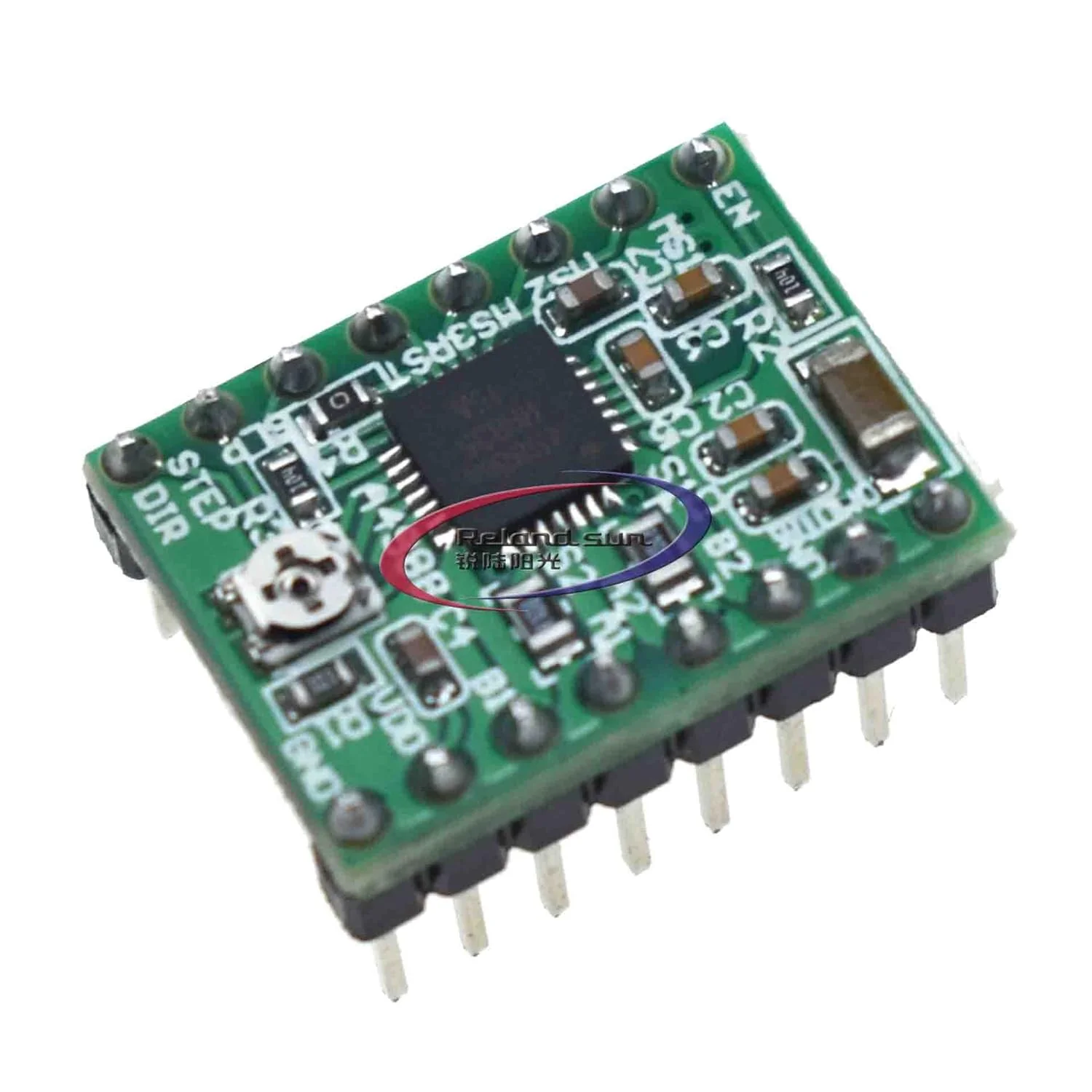 20 عدد در بسته درایور استپر A4988 ماژول درایور موتور پله ای با هیت سینک (سبز) 20 عدد در بسته درایور استپر A4988 ماژول درایور موتور پله ای با هیت سینک (سبز)