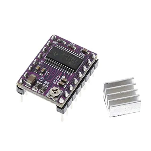 قطعات پرینتر سه بعدی 5 عددی درایور موتور پله ای Stepstick Drv8825 Reprap 4 برد PCB + جایگزین A4988 برای آردوینو