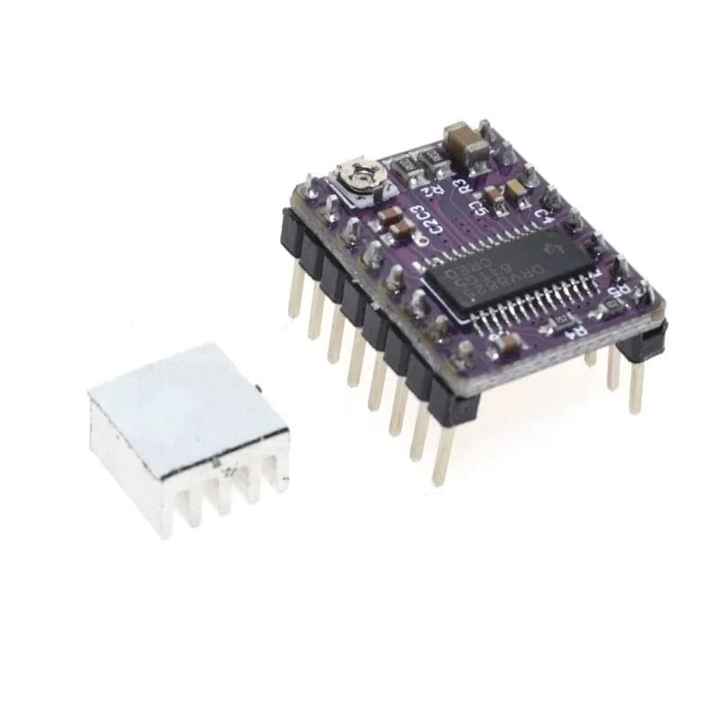 قطعات پرینتر سه بعدی 5 عددی درایور موتور پله ای Stepstick Drv8825 Reprap 4 برد PCB + جایگزین A4988