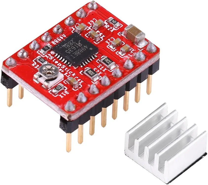 ماژول درایور استپر موتور پرینتر سه بعدی Hilitand Mini A4988 Reprap