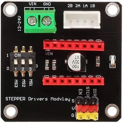 برد توسعه درایور موتور پله ای پرینتر سه بعدی 42، توسعه درایور موتور A4988/8825