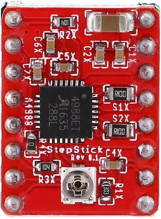 ماژول درایور استپر موتور پرینتر سه بعدی Hilitand Mini A4988 Reprap ماژول درایور استپر موتور پرینتر سه بعدی Hilitand Mini A4988 Reprap