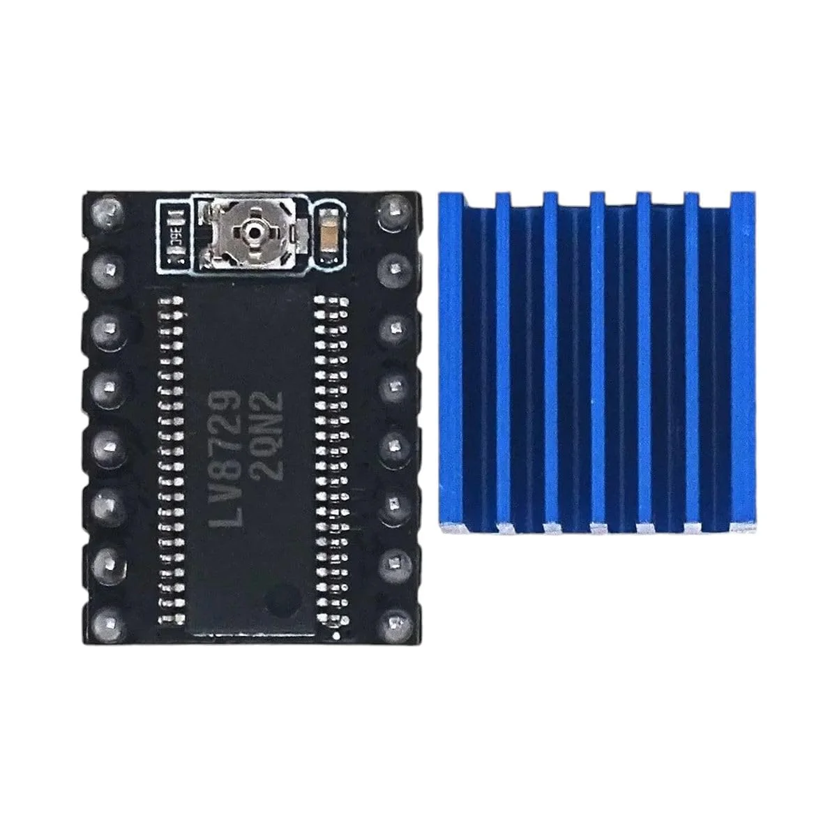 برد قطعات پرینتر سه بعدی درایور موتور پله ای LV8729 ماژول 128 قسمتی با هیت سینک محصول جدید با کیفیت بالا برای سال 2025