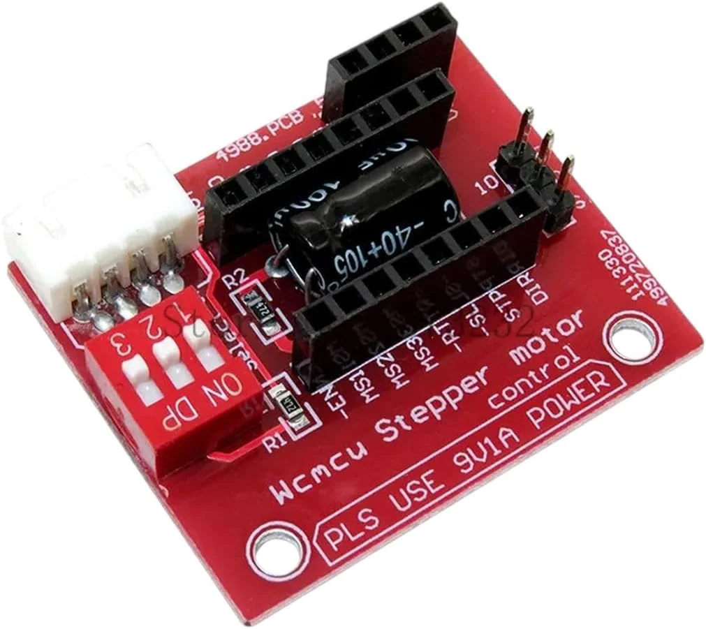 برد توسعه پنل کنترل درایور موتور پله ای پرینتر سه بعدی A4988 DRV8825، مدل جدید 2025، کیفیت بالا