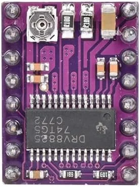 ماژول درایور موتور پله ای DRV8825 با هیت سینک برای رمپز 1.4 و StepStick A4988 (قطعات پرینتر سه بعدی)