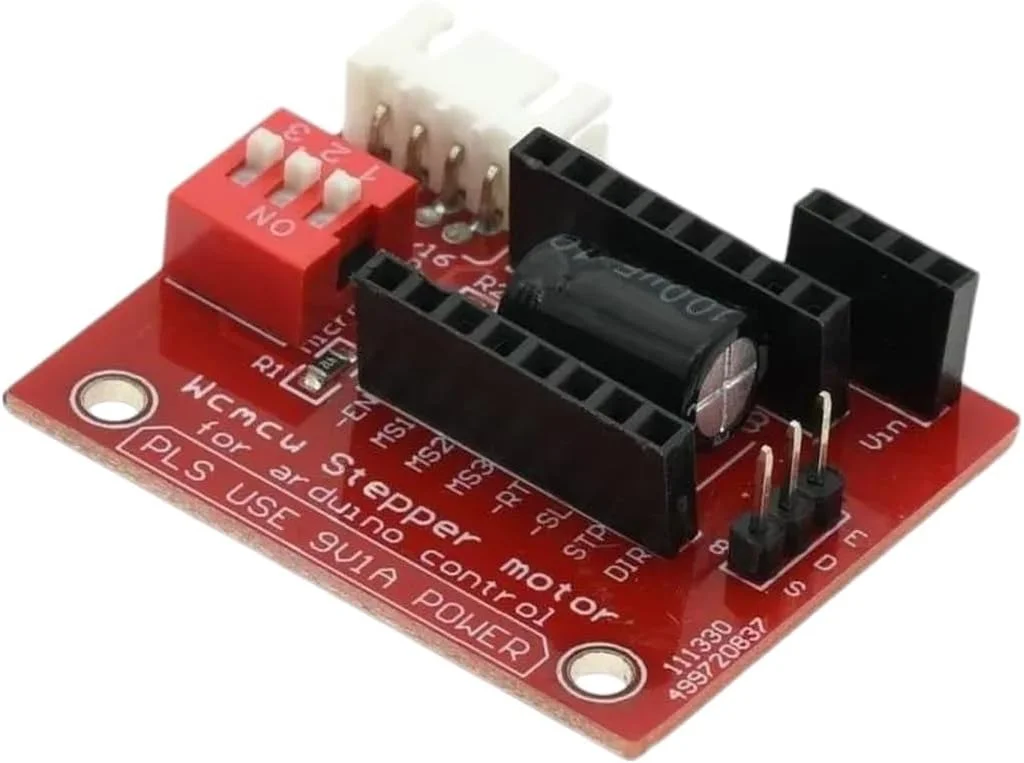 برد توسعه کنترل پنل درایور موتور پله ای پرینتر سه بعدی A4988 DRV8825 مدل جدید 2025 با کیفیت بالا