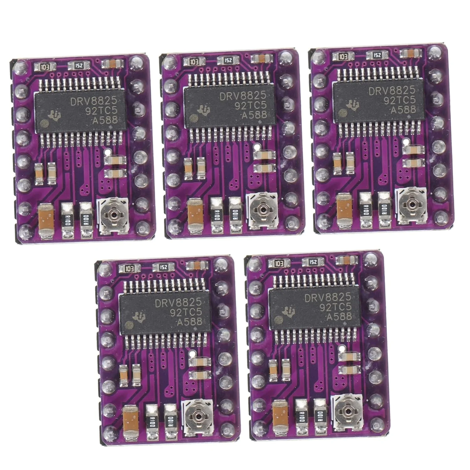 ماژول درایور موتور با عملکرد بالا PRETYZOOM برای پرینتر سه بعدی به همراه هیت سینک سازگار با 1.4