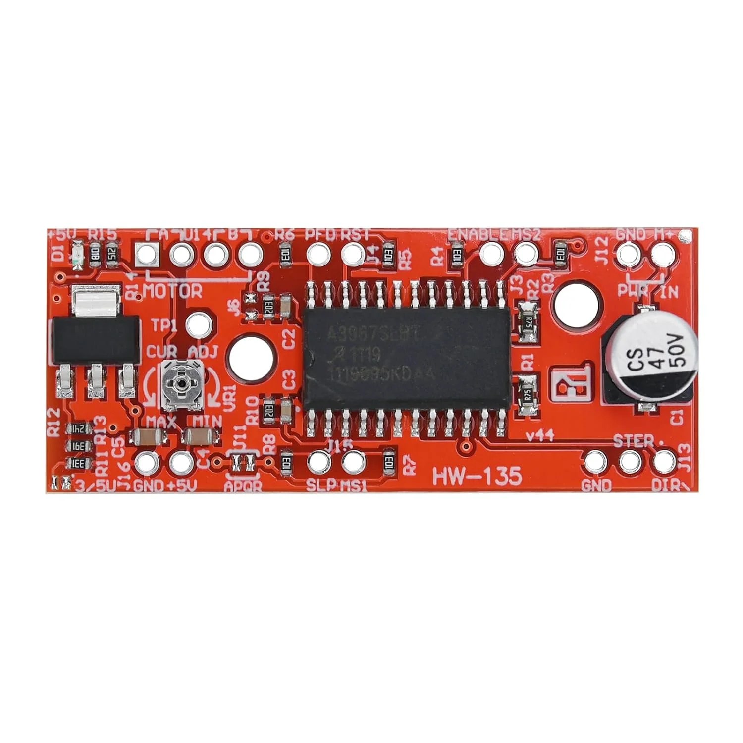 ماژول درایور موتور پله ای A3967 EasyDriver برای آردوینو (2 عدد)