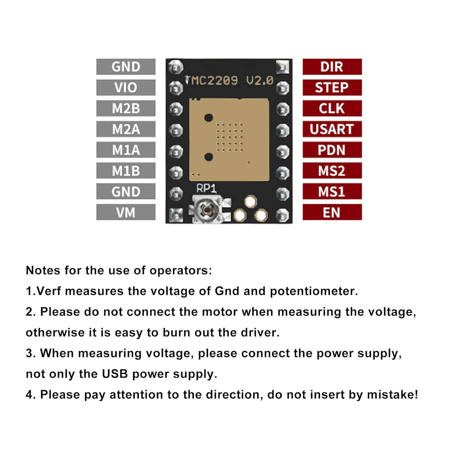 درایور موتور پله ای فوق العاده بی صدا KIMISS با عملکرد بالا 2.5 آمپر، 5 عدد ماژول درایور موتور پله ای Uart Nema17 برای TMC2208، قطعات یدکی پرینتر سه بعدی، KIMISSrb1iz92m5a