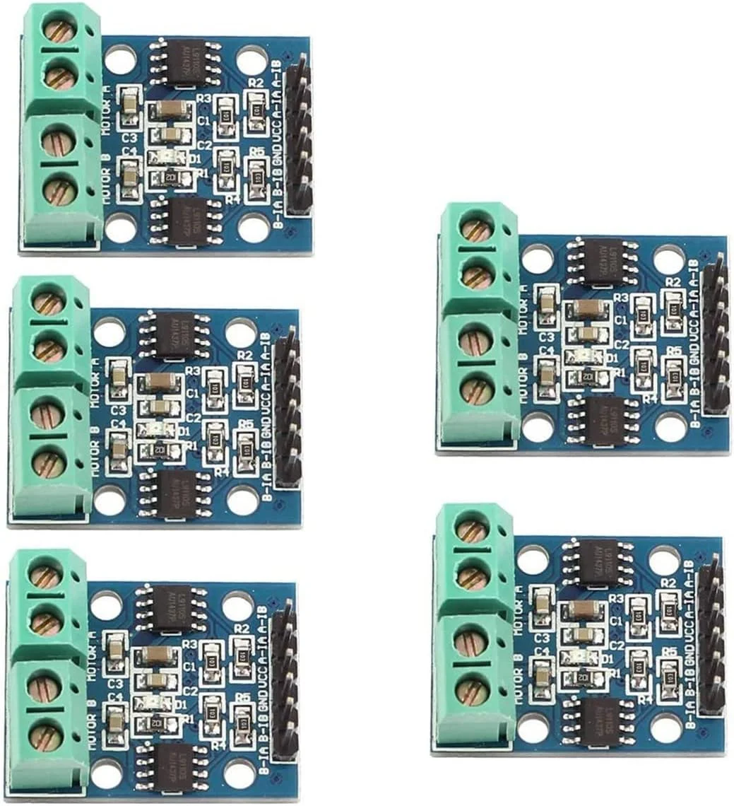 ماژول درایور موتور DC دو کاناله L9110S، آبی - بسته 5 عددی