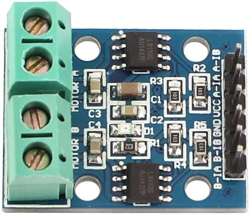 ماژول درایور موتور DC دو کاناله L9110S، آبی - بسته 5 عددی