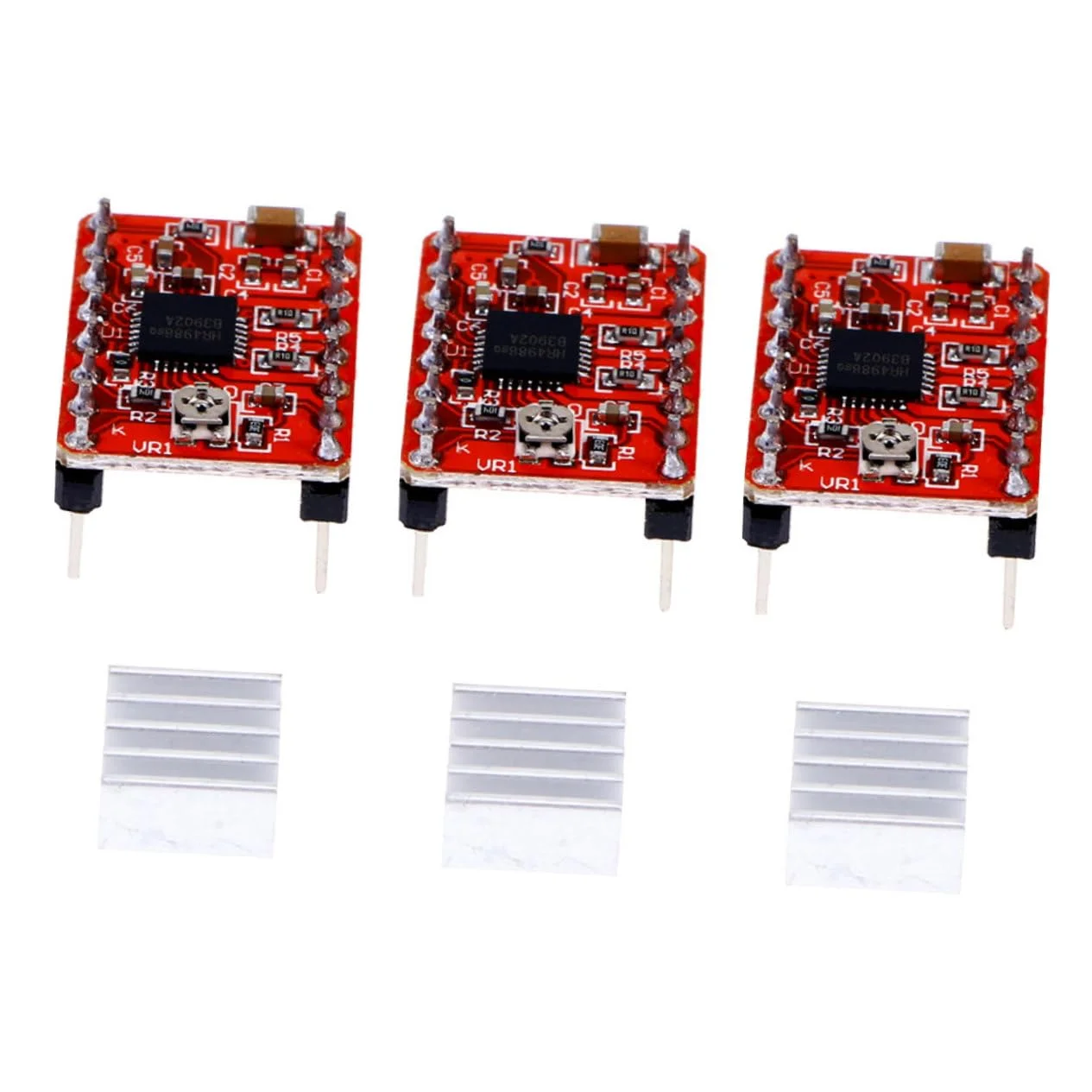 5 عدد ماژول درایور هیت سینک با محافظت از اتصال کوتاه به زمین برای چاپگرها