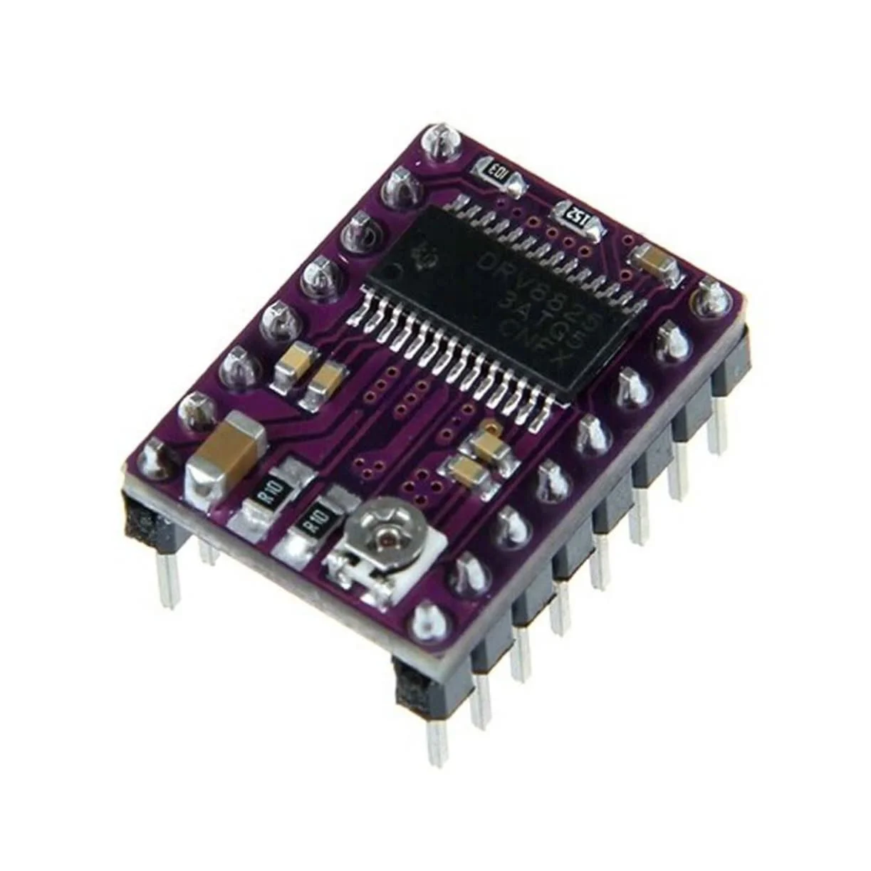 پنج عدد برد کنترل ماژول استپر برای پرینتر، رزولوشن پله ای منعطف، ولتاژ دمای بیش از حد، رابط کاربری ساده