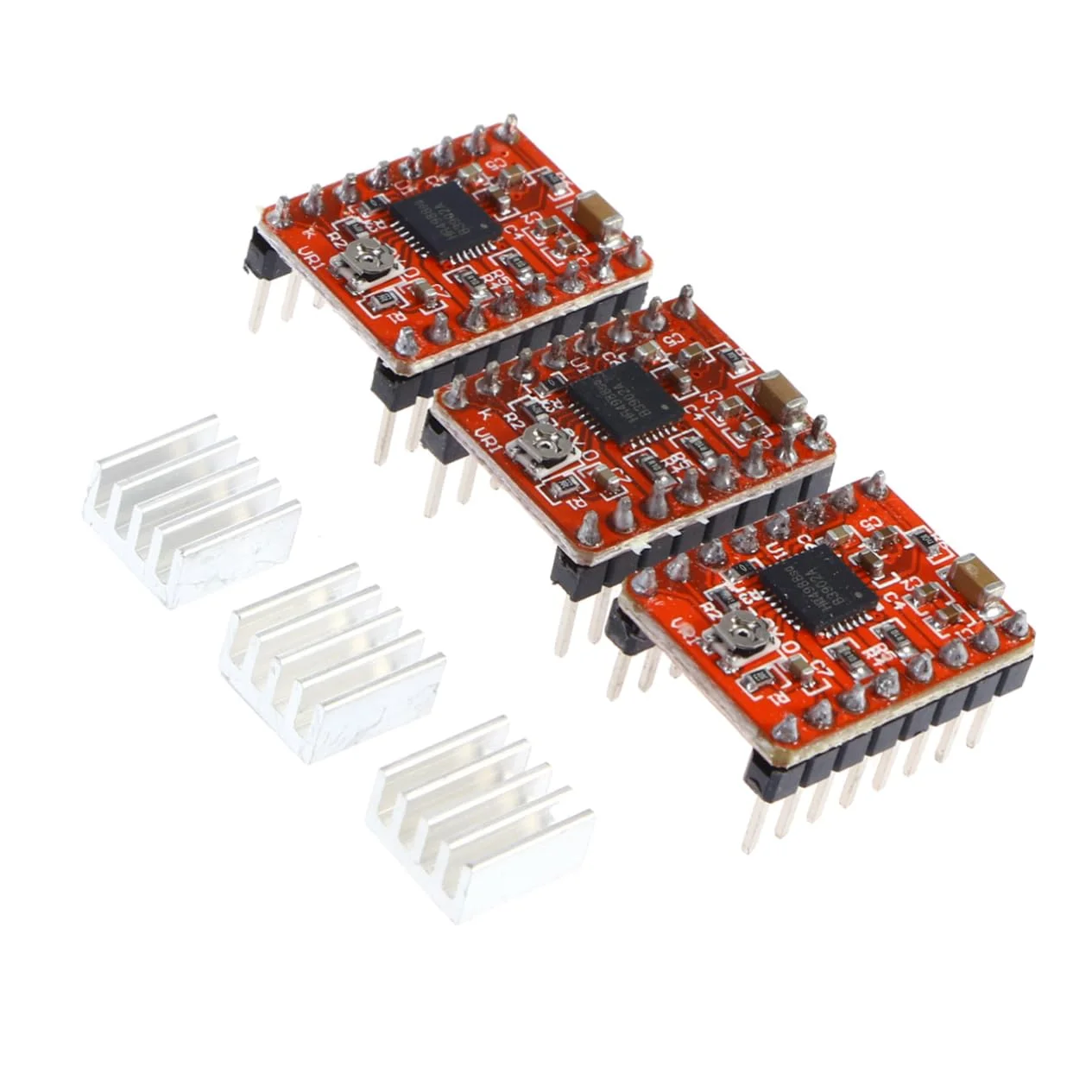 ماژول درایور موتور پله ای 3 عددی با محافظت در برابر دمای بیش از حد برای وضوح پله پرینتر