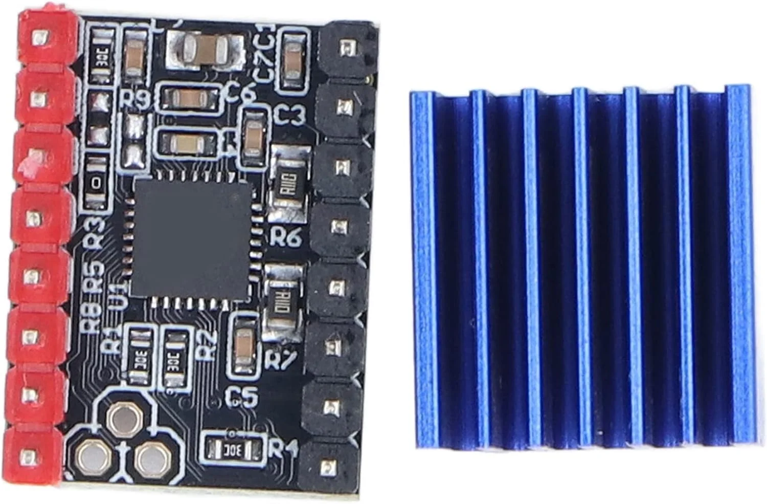 درایور موتور پله ای حالت UART با هیت سینک TMC2209 برای پرینتر سه بعدی درایور موتور پله ای حالت UART با هیت سینک TMC2209 برای پرینتر سه بعدی