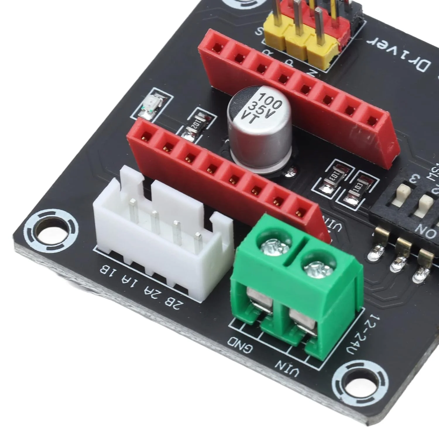 برد توسعه درایور برای پرینتر سه بعدی 42 استپر موتور قطعات الکترونیکی 8825/A4988