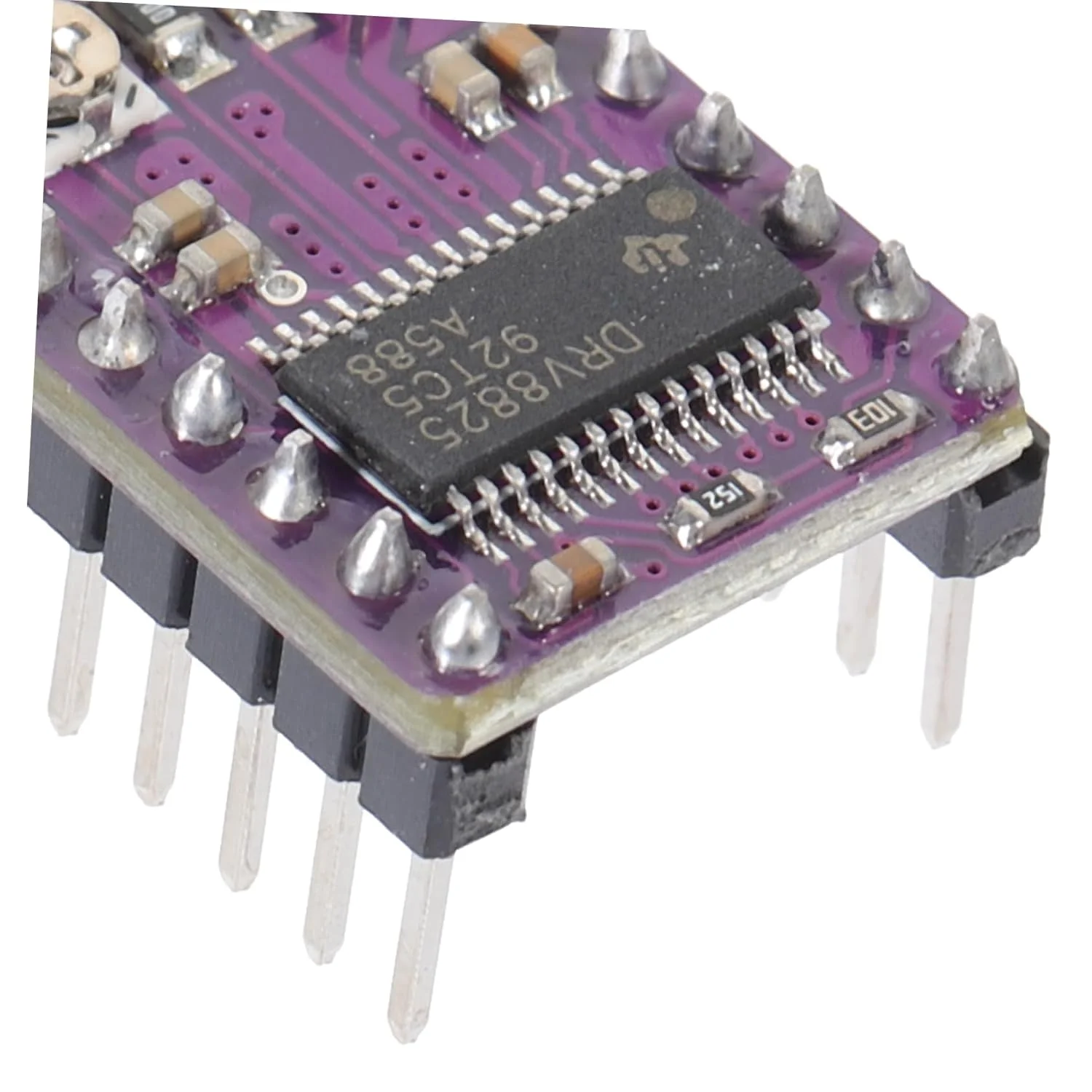 ماژول درایور موتور پله ای هیت سینک مدل پرینتر سه بعدی قطعه درایور موتور پله ای پرینتر ماژول درایور پرینتر ماژول درایور موتور الکترونیکی