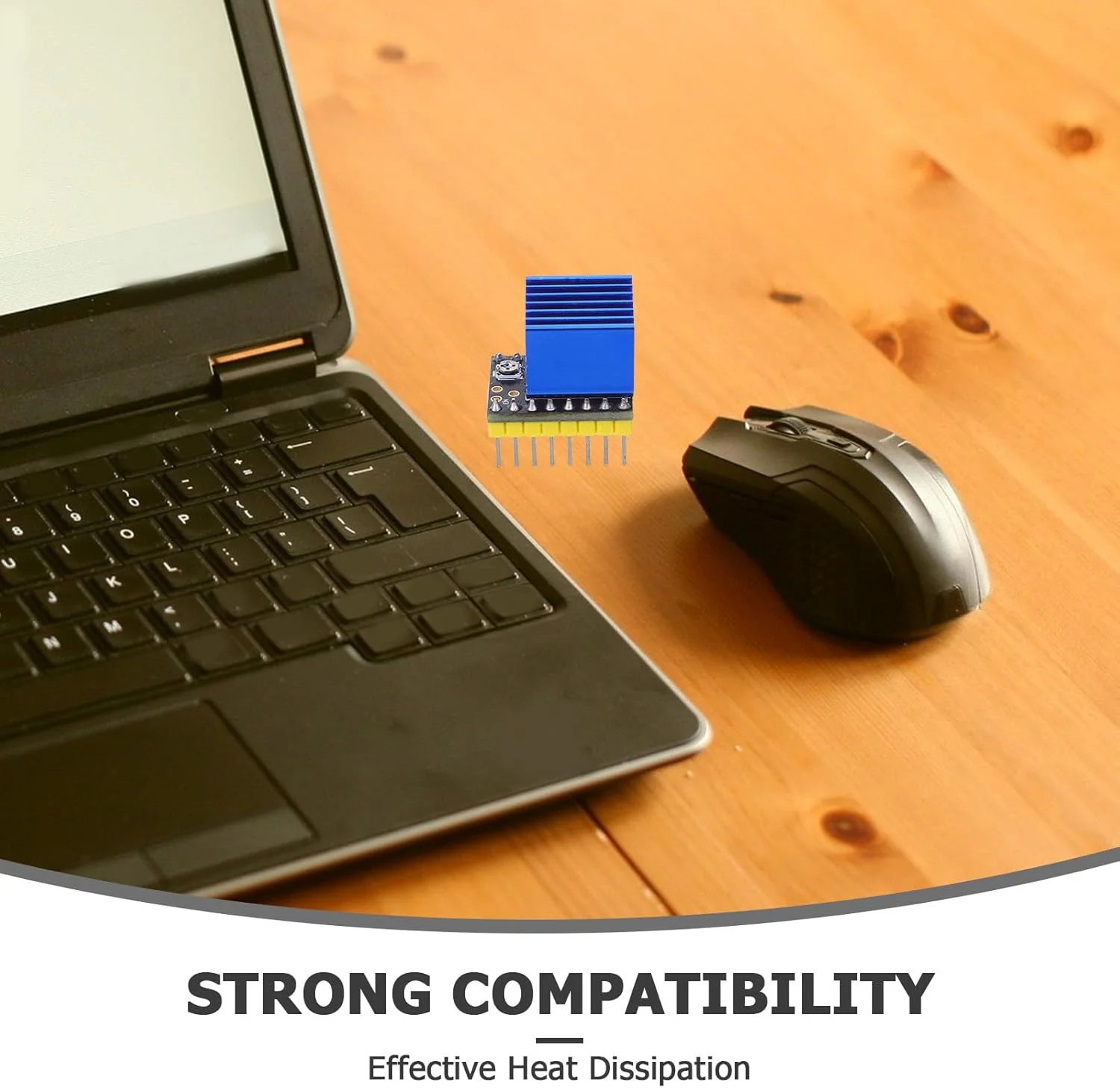 برد کنترلر موتور پلهای پرینتر سه بعدی، ماژول درایور سایلنت با هیت سینک، برد کنترل موتور برای لوازم جانبی پرینتر سه بعدی برد کنترلر موتور پلهای پرینتر سه بعدی، ماژول درایور سایلنت با هیت سینک، برد کنترل موتور برای لوازم جانبی پرینتر سه بعدی