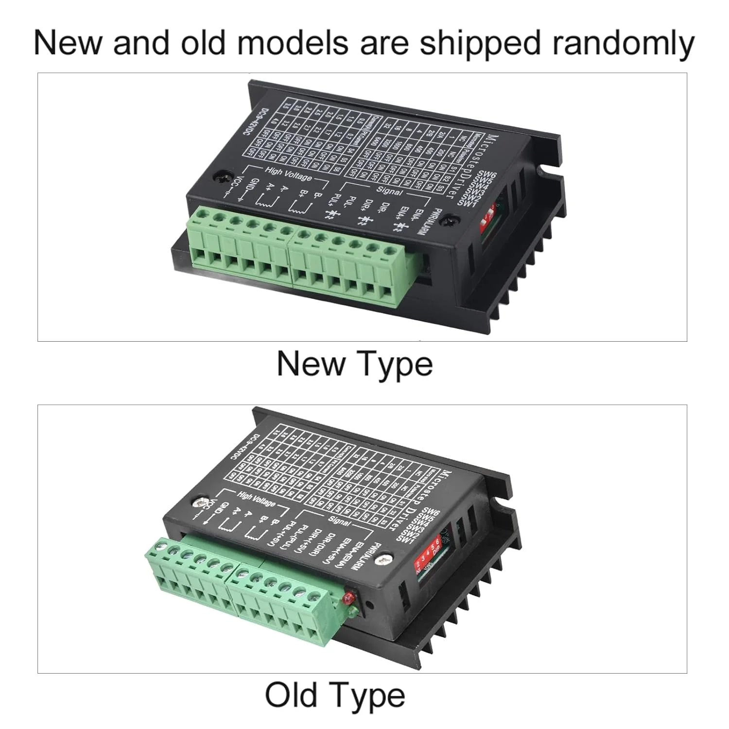 درایور موتور پله ای، آلومینیومی NEMA 17 23 34 4A 42VDC با ایزولاسیون نوری سرعت بالا درایو دوقطبی پل H، برای CNC Router پرینتر سه بعدی درایور موتور پله ای، آلومینیومی NEMA 17 23 34 4A 42VDC با ایزولاسیون نوری سرعت بالا درایو دوقطبی پل H، برای CNC Router پرینتر سه بعدی