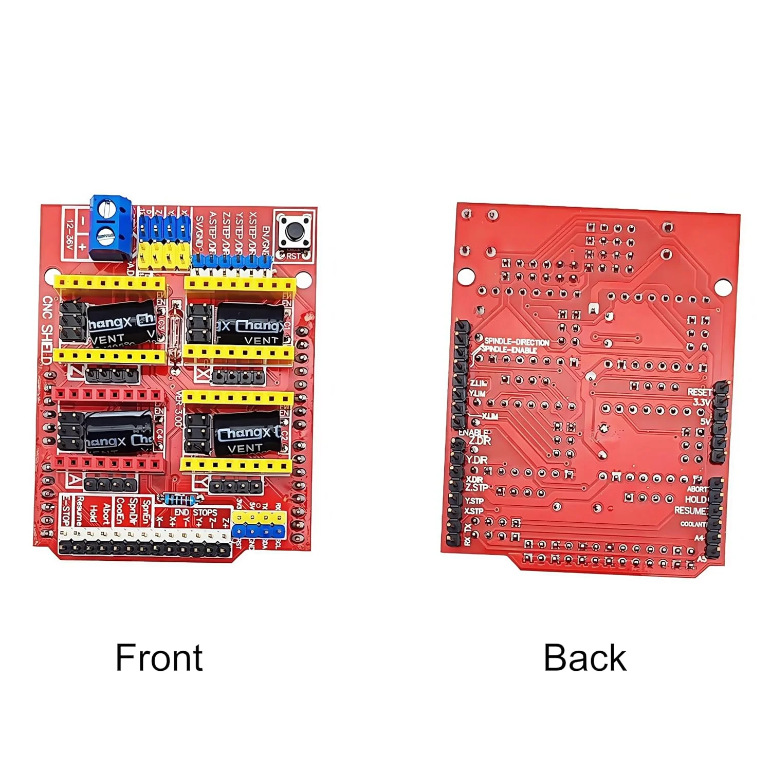 برد توسعه دستگاه حکاکی CNC Shield V3.0 مدل V3 برای پرینتر سه بعدی A4988 DRV8825، دو عددی