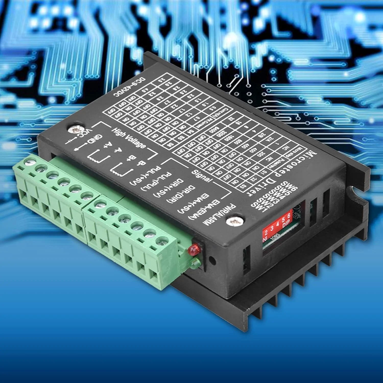 درایور موتور پله ای، آلومینیومی NEMA 17 23 34 4A 42VDC با ایزولاسیون نوری سرعت بالا درایو دوقطبی پل H، برای CNC Router پرینتر سه بعدی درایور موتور پله ای، آلومینیومی NEMA 17 23 34 4A 42VDC با ایزولاسیون نوری سرعت بالا درایو دوقطبی پل H، برای CNC Router پرینتر سه بعدی