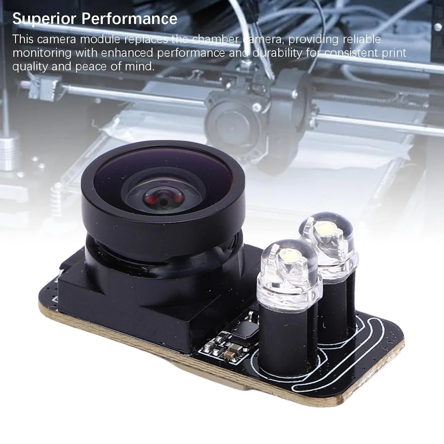 کیت ماژول دوربین داخلی پرینتر سه بعدی Zopsc برای Kobra 3 K3C K3M K3MC، کیت جایگزین ماژول داخلی پرینتر سه بعدی