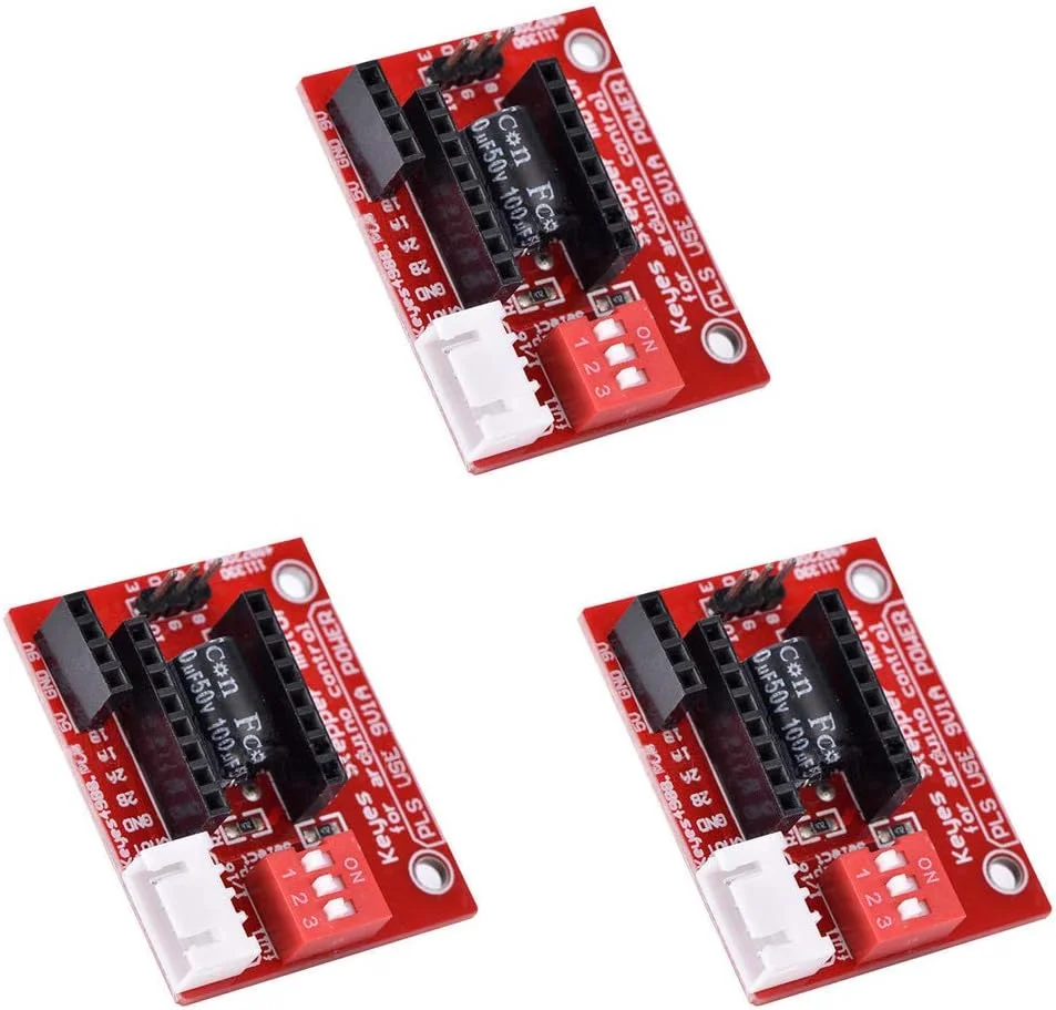برد توسعه کنترل درایور موتور پله‌ای پرینتر سه بعدی Ximimark A4988 DRV8825، 3 عدد