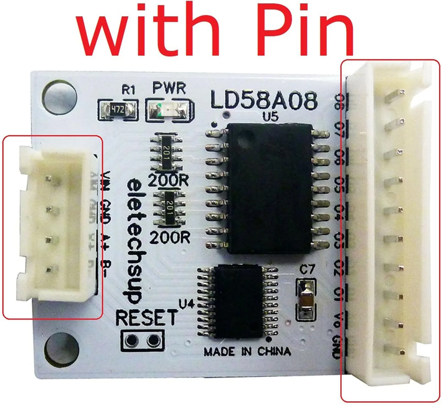 ماژول درایور ترانزیستور خروجی RS485 هشت کاناله، برد چند منظوره DO برای نورهای چند لایه
