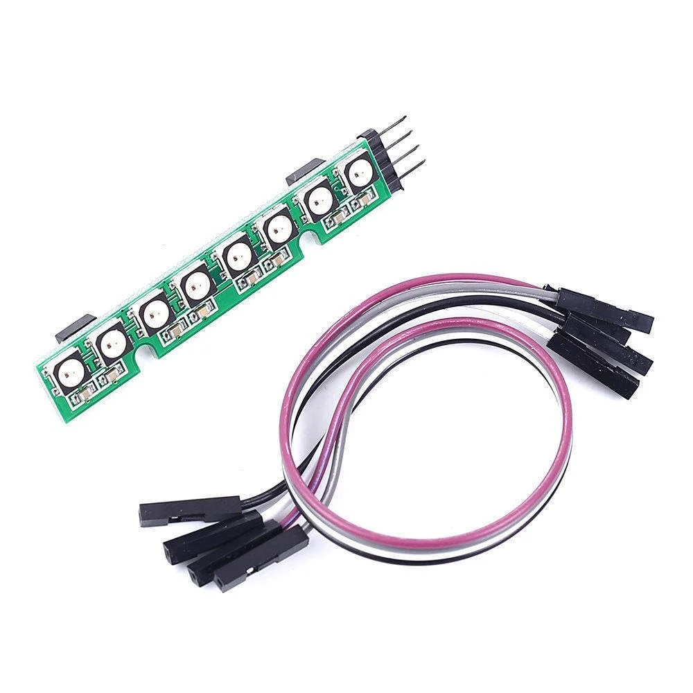 ماژول درایور لامپ LED تمام رنگی WS2812B WS2811 RGB LED UART TTL قابل برنامه ریزی