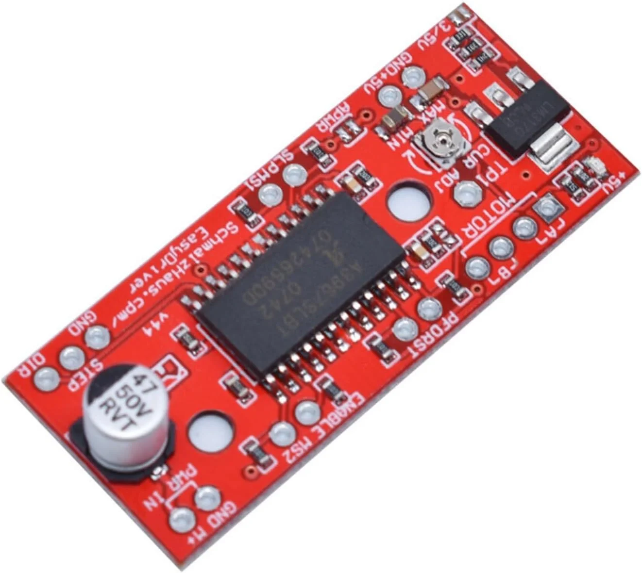 دو عدد برد توسعه درایور موتور پله ای A3967، لوازم جانبی برد توسعه ماژول A3967 پرینتر سه بعدی