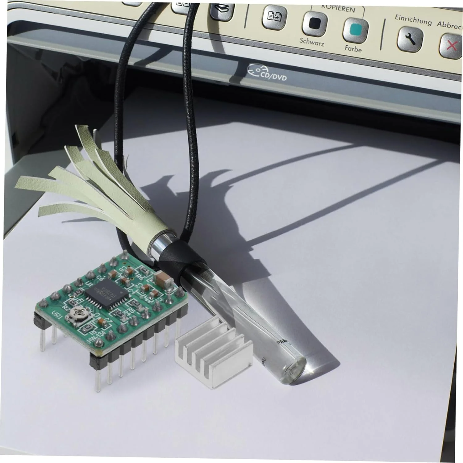 5 عدد ماژول درایور موتور پله ای با هیت سینک و رزولوشن گام کامل برای پرینترها