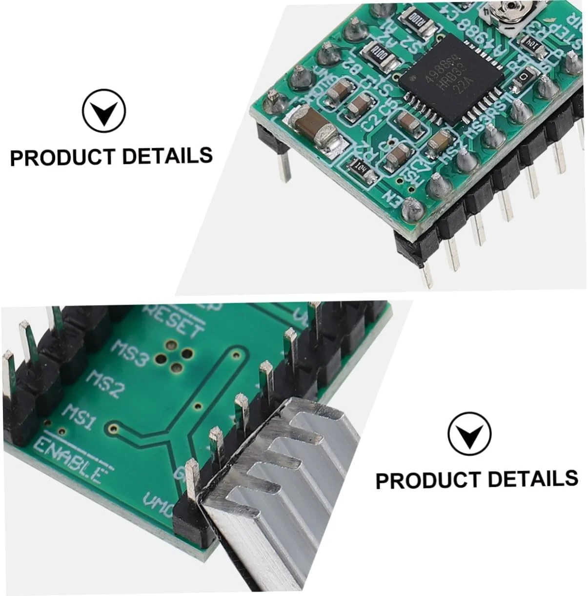 ۴ عدد ماژول استپر بی‌صدا برای پرینترها، کنترل با راندمان بالا، حرارتی و طراحی کم صدا