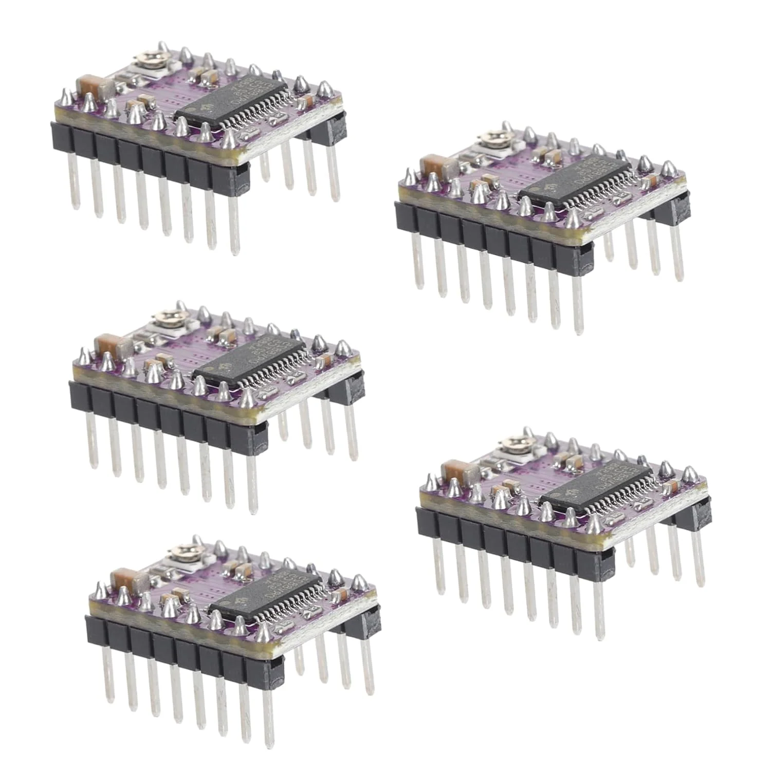 ارتقا عملکرد پرینتر سه بعدی شما با ماژول درایور موتور پله ای به همراه هیت سینک، سازگار با 1.4