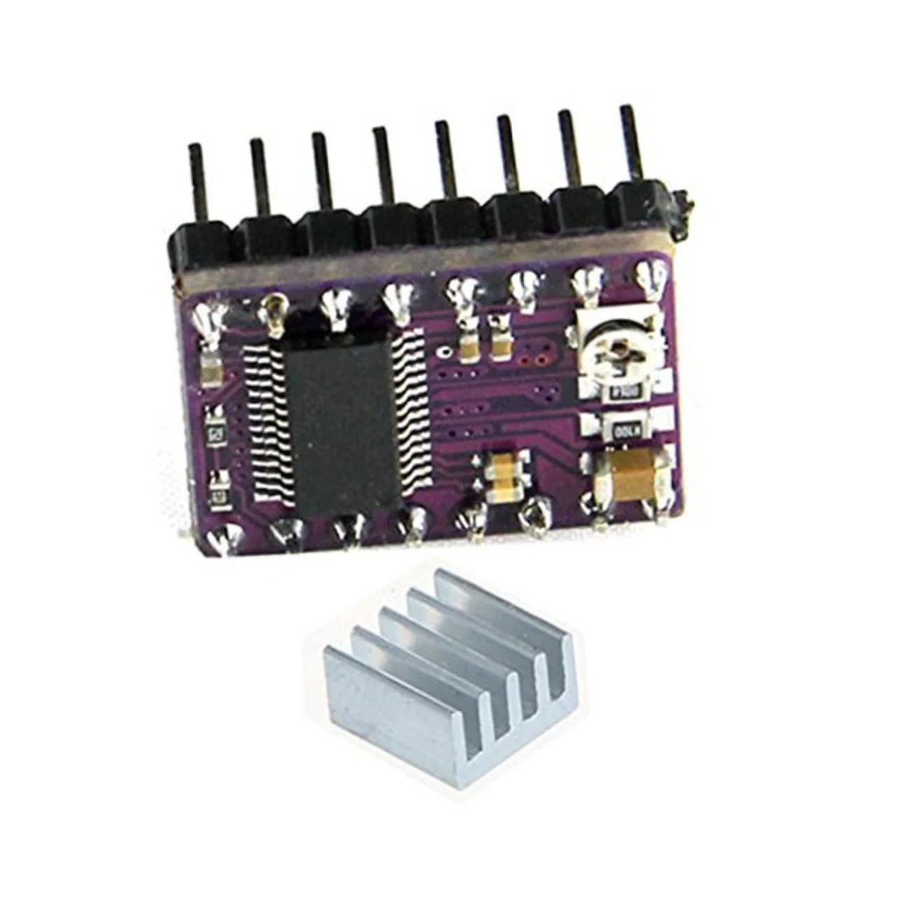 5 عدد درایور موتور پله ای PCB هیت سینک ماژول درایور پرینتر رابط کاربری ساده